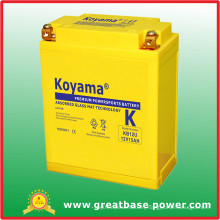 Sealed Maintenance Free Motorcycle Battery 15Ah 12V (KB12U)